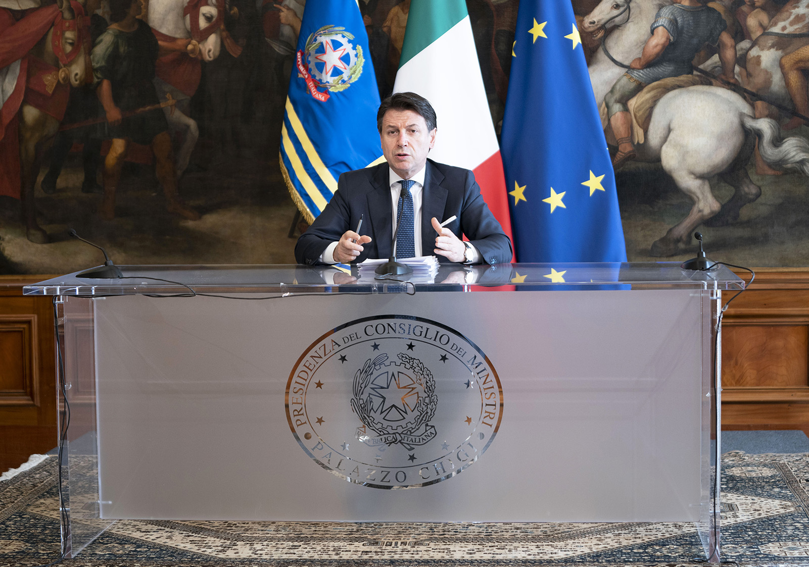 Il Presidente del Consiglio dei Ministri Conte