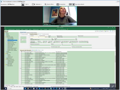 Screenshot del webinar di Softline sull'implementazione delle componenti perequative della Tari