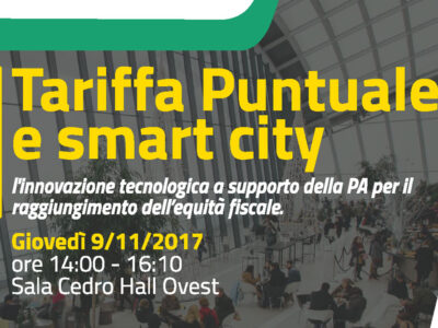 Ecomondo 2017 – Convegno: Tariffa Puntuale e smart city