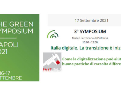 Gaetano Drosi con Payt Italia a Green Symposium