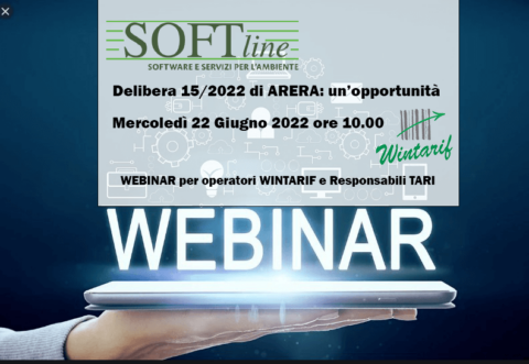 Schermata con descrizione del webinar del 22 giugno 2022 di Softline