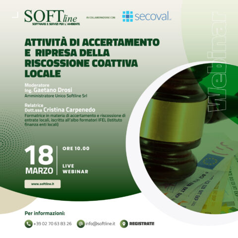 Webinar di Softline su accertamento e riscossione coattiva