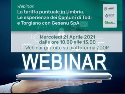 Webinar di Gesenu sulla tariffa puntuale