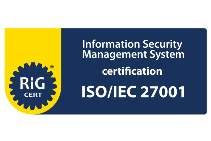 Certificato ISO/IEC 27001:2022